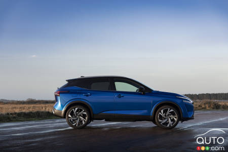 Nissan Qashqai 2022 (Europe), profil